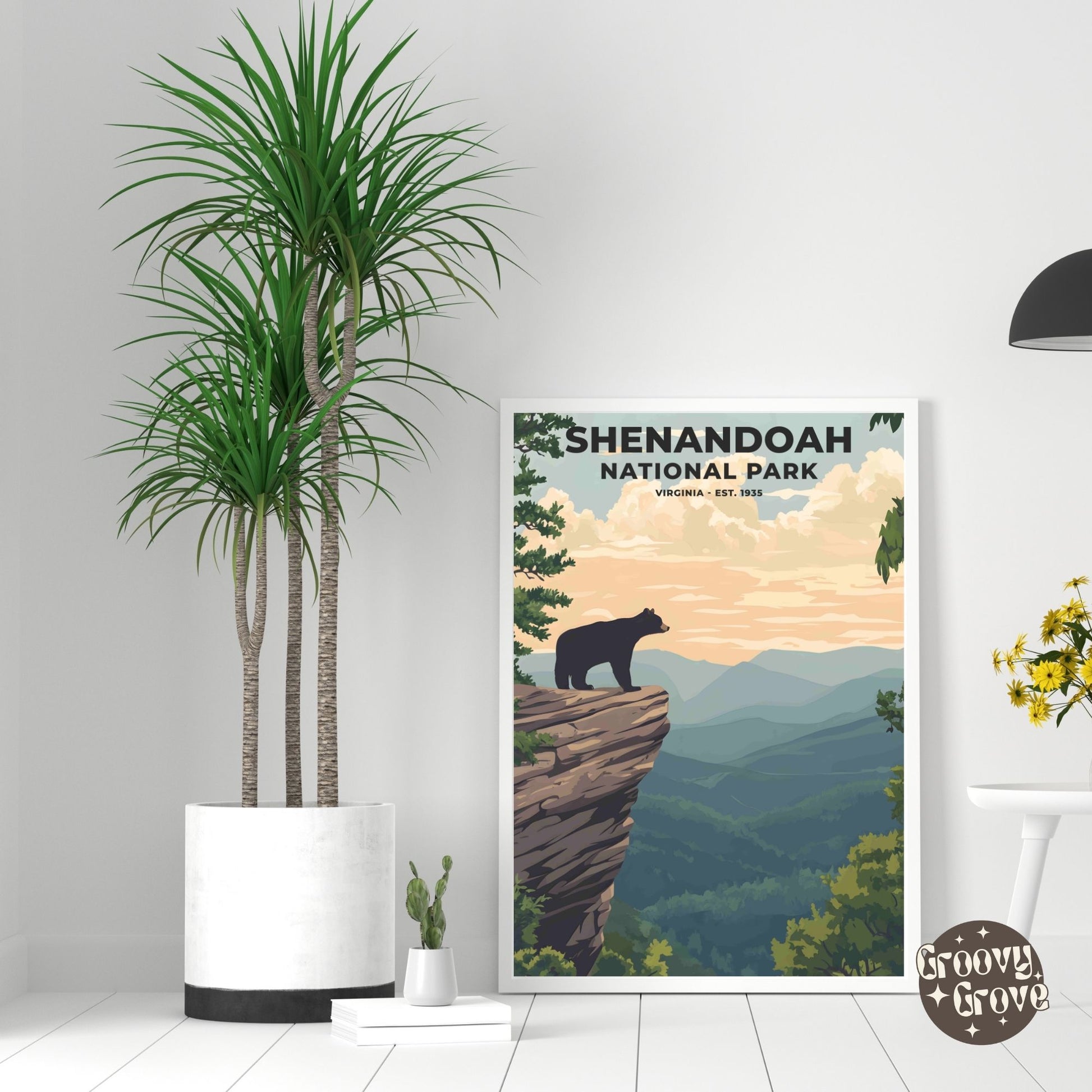 Shenandoah National Park Poster - GroovyGrove