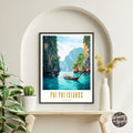 Phi Phi Islands Thailand Poster - GroovyGrove