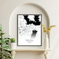 Wylie Texas City Map Poster - GroovyGrove