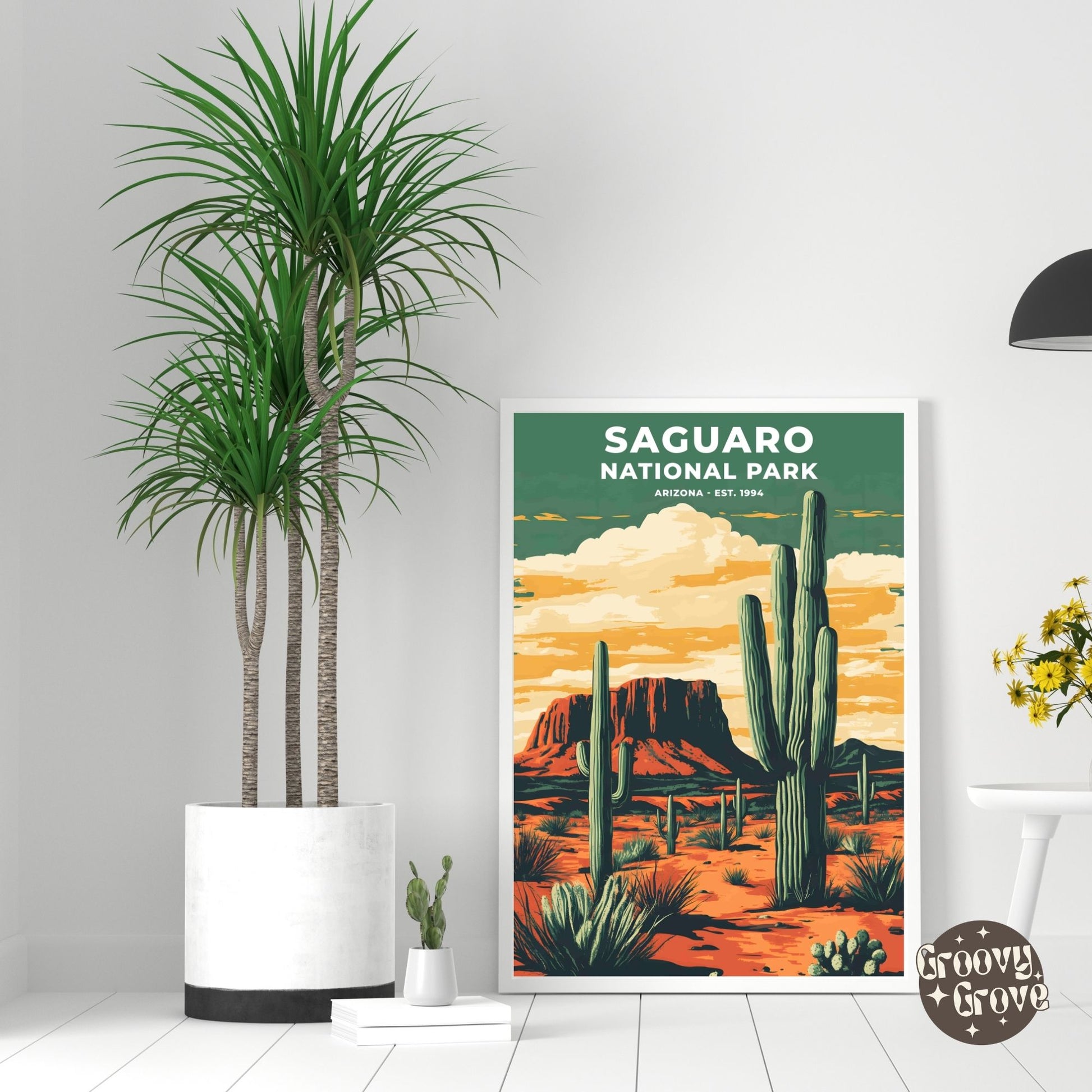 Saguaro National Park Poster - GroovyGrove