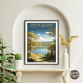 Voyageurs National Park Vintage Poster - GroovyGrove