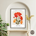 Ohio Flower Market Poster - GroovyGrove