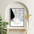 Torrance California City Map Poster - GroovyGrove