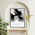 San Francisco California City Map Poster - GroovyGrove