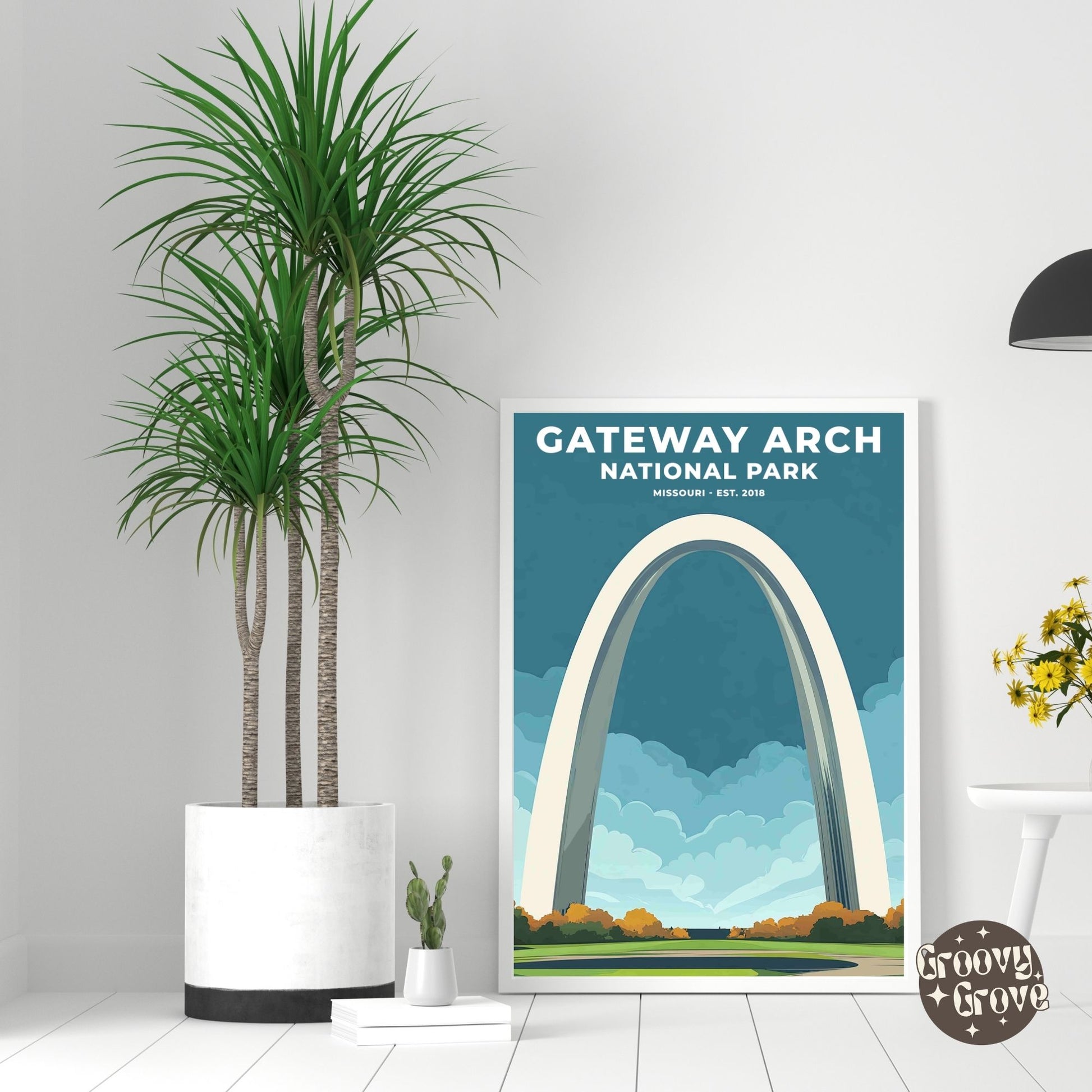 Gateway Arch National Park Poster - GroovyGrove