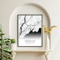 Milford Connecticut City Map Poster - GroovyGrove