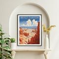 Bryce Canyon National Park Vintage Poster - GroovyGrove