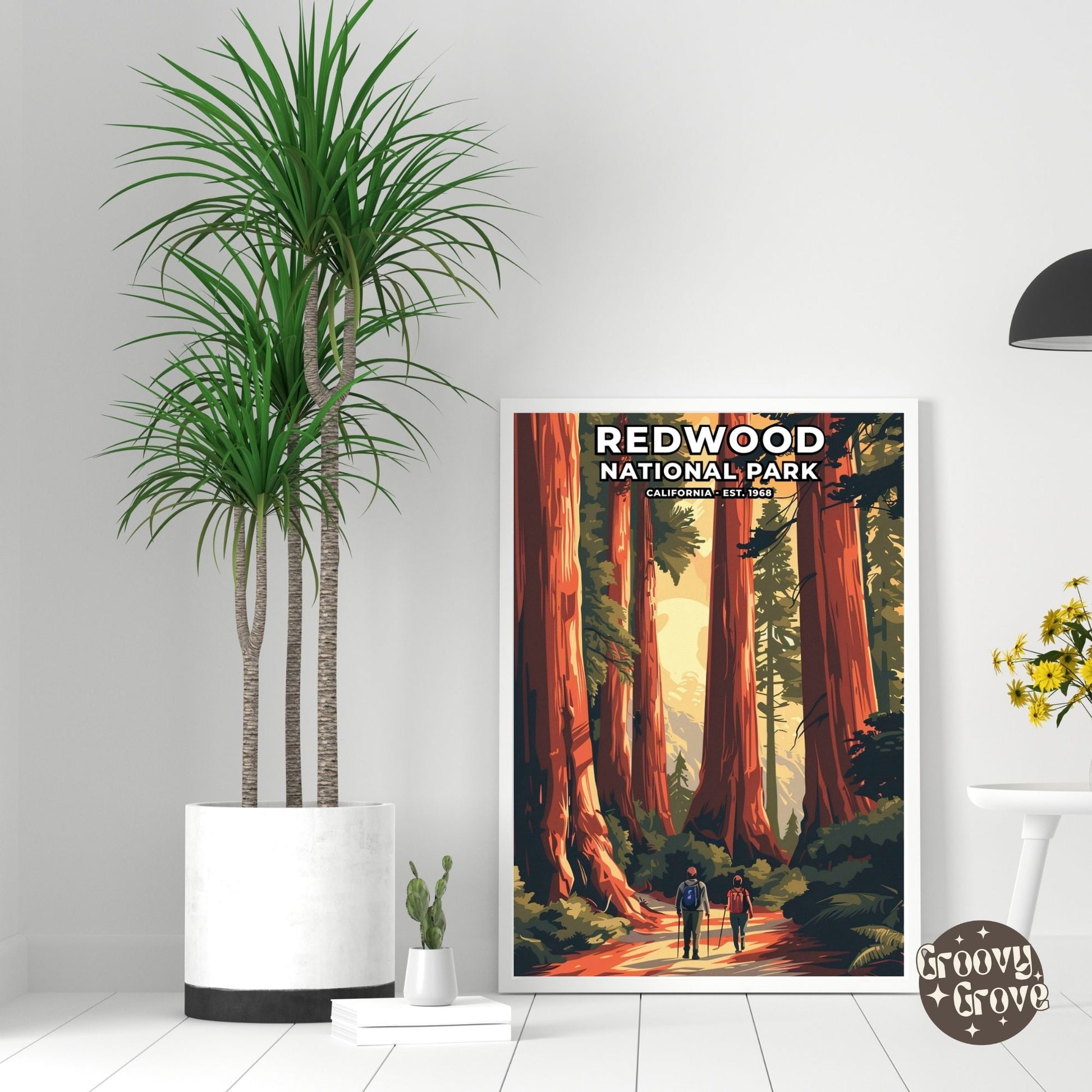 Redwood National Park Poster - GroovyGrove