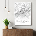 Birmingham Alabama City Map Poster - GroovyGrove