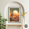 Saguaro National Park Vintage Poster - GroovyGrove