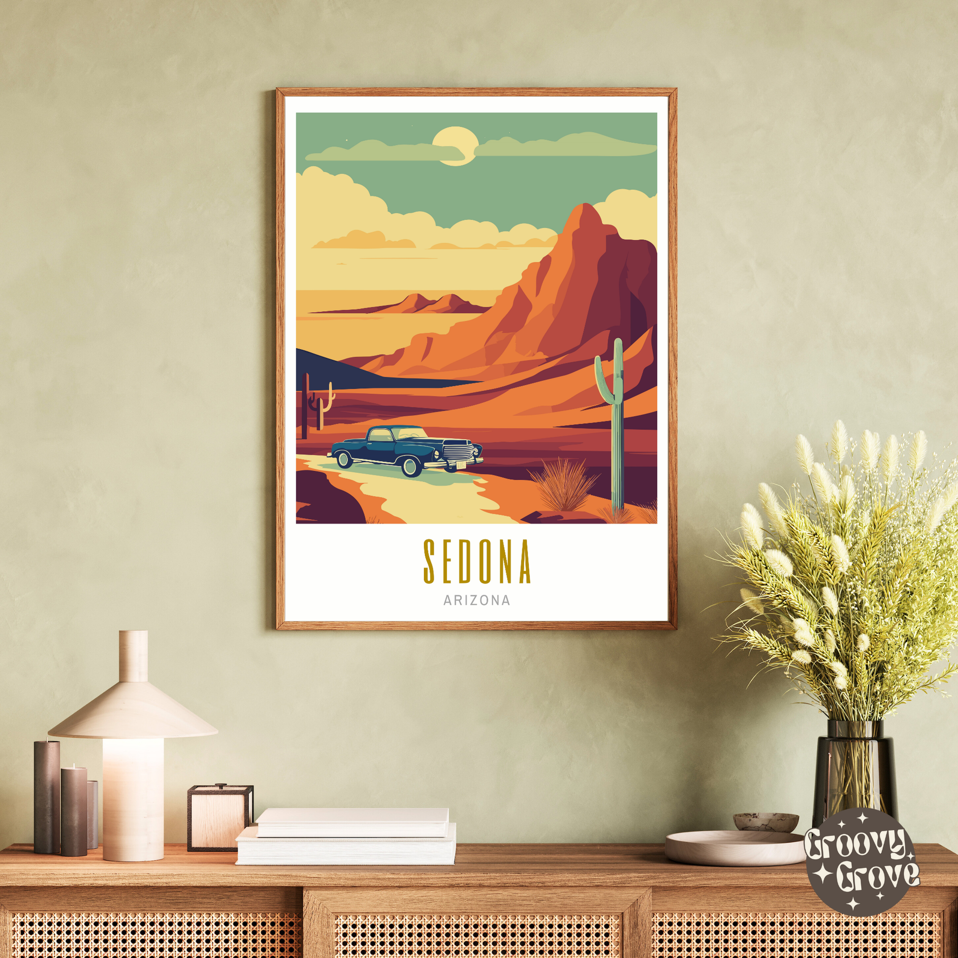 Sedona Arizona Poster - GroovyGrove