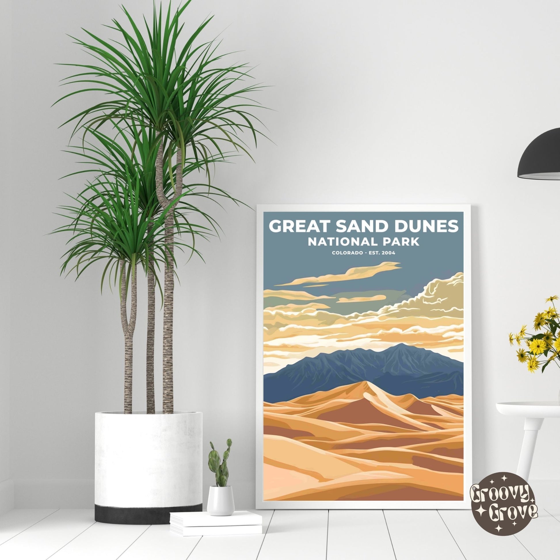 Great Sand Dunes National Park Poster - GroovyGrove