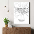 Albany Georgia City Map Poster - GroovyGrove