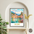 Lake Como Italy Poster - GroovyGrove