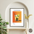 Caipirinha Retro Cocktail Poster - GroovyGrove