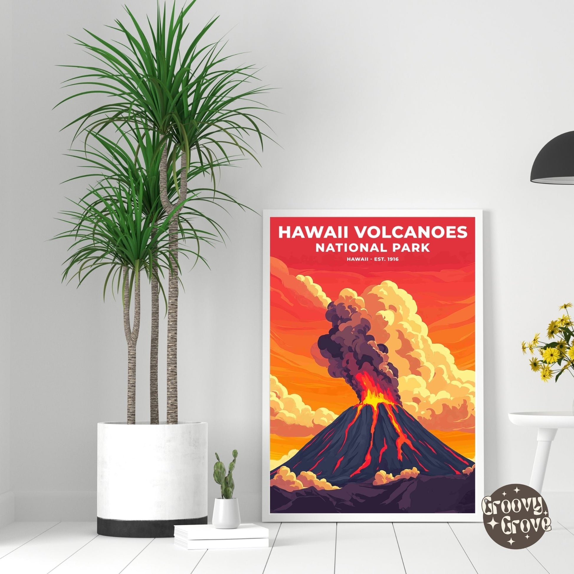 Hawaiʻi Volcanoes National Park Poster - GroovyGrove