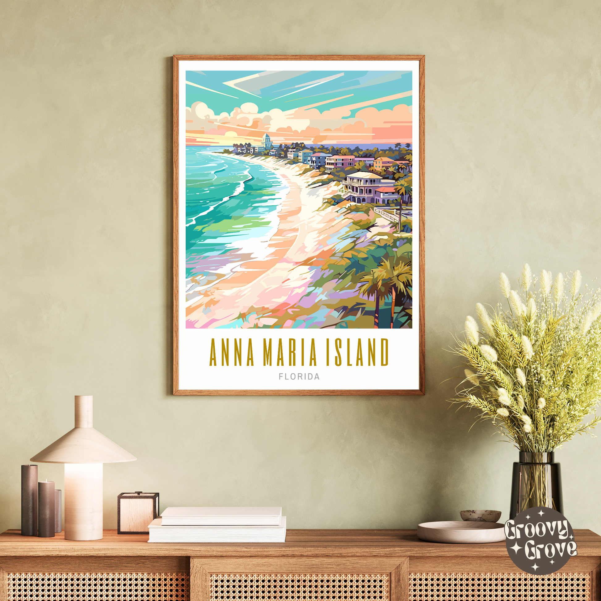 Anna Maria Island Florida Poster - GroovyGrove