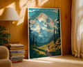 Wrangell–St. Elias National Park Retro Poster - GroovyGrove