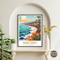 Orange Country California Poster - GroovyGrove