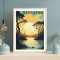 Biscayne National Park Vintage Poster - GroovyGrove