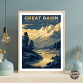 Great Basin National Park Vintage Poster - GroovyGrove