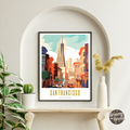 San Francisco California Poster - GroovyGrove