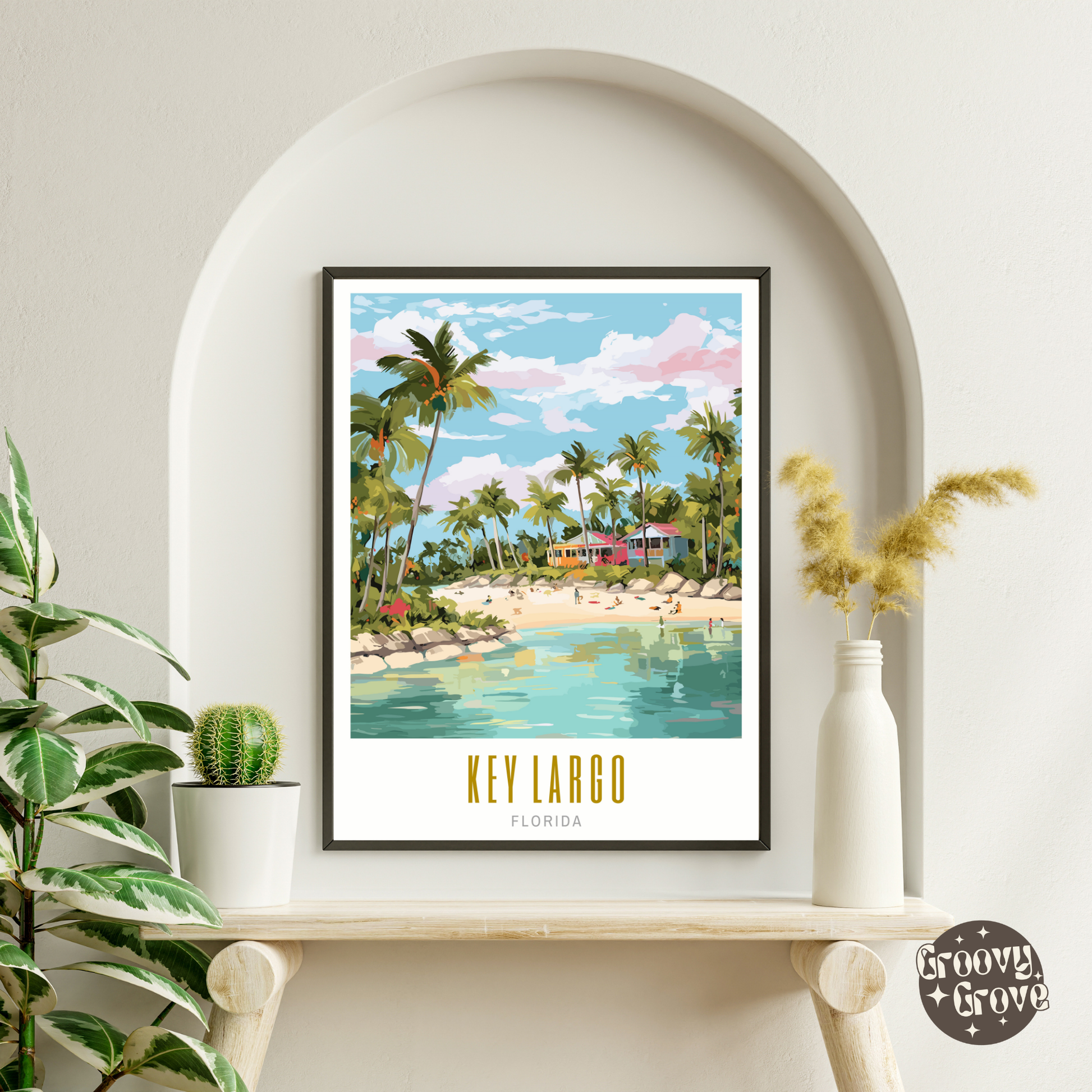 Key Largo Florida Poster - GroovyGrove