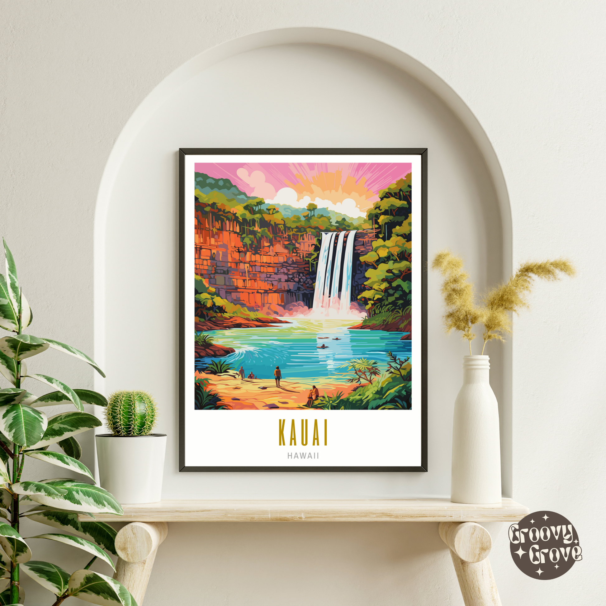 Kauai Hawaii Poster - GroovyGrove