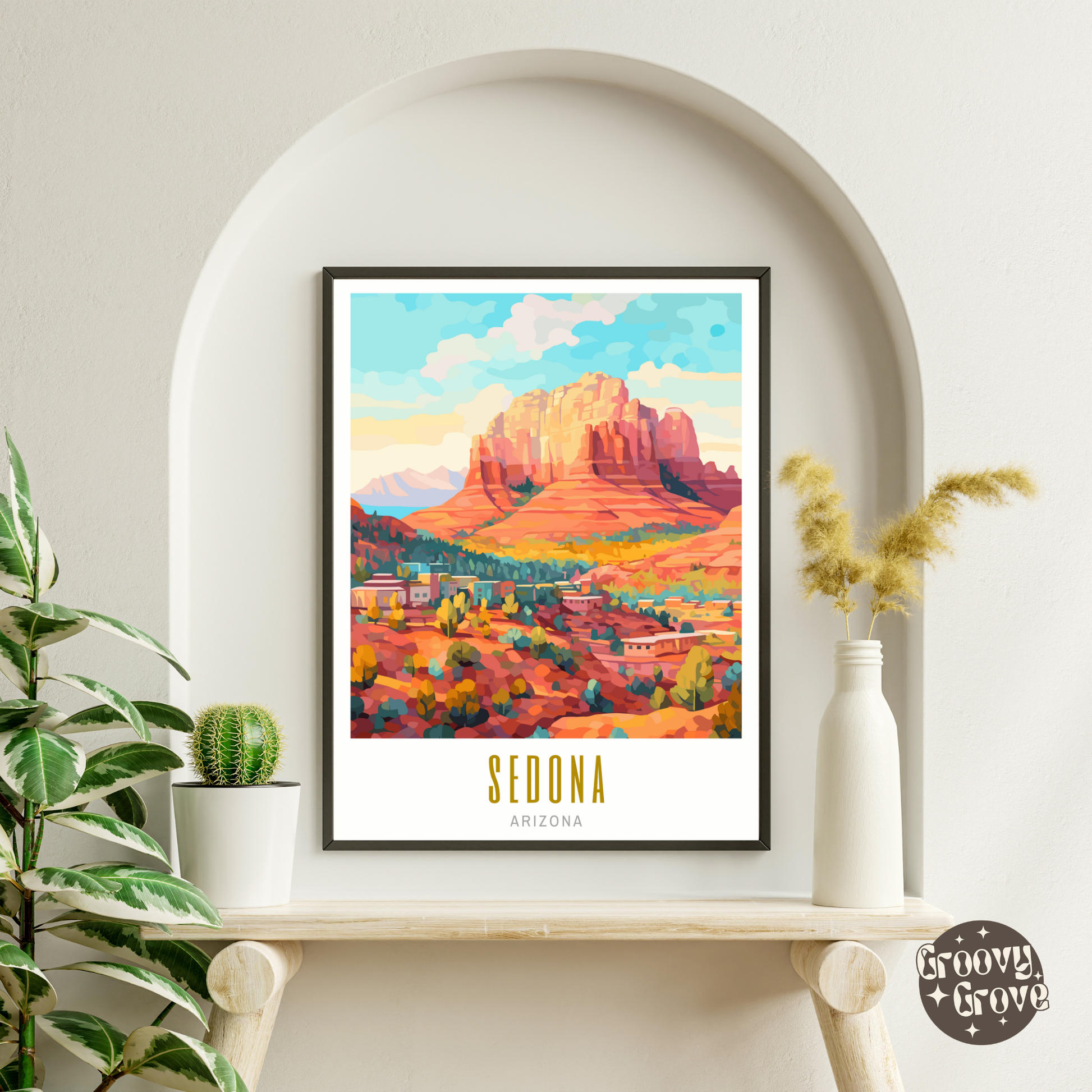 Sedona Arizona Poster - GroovyGrove