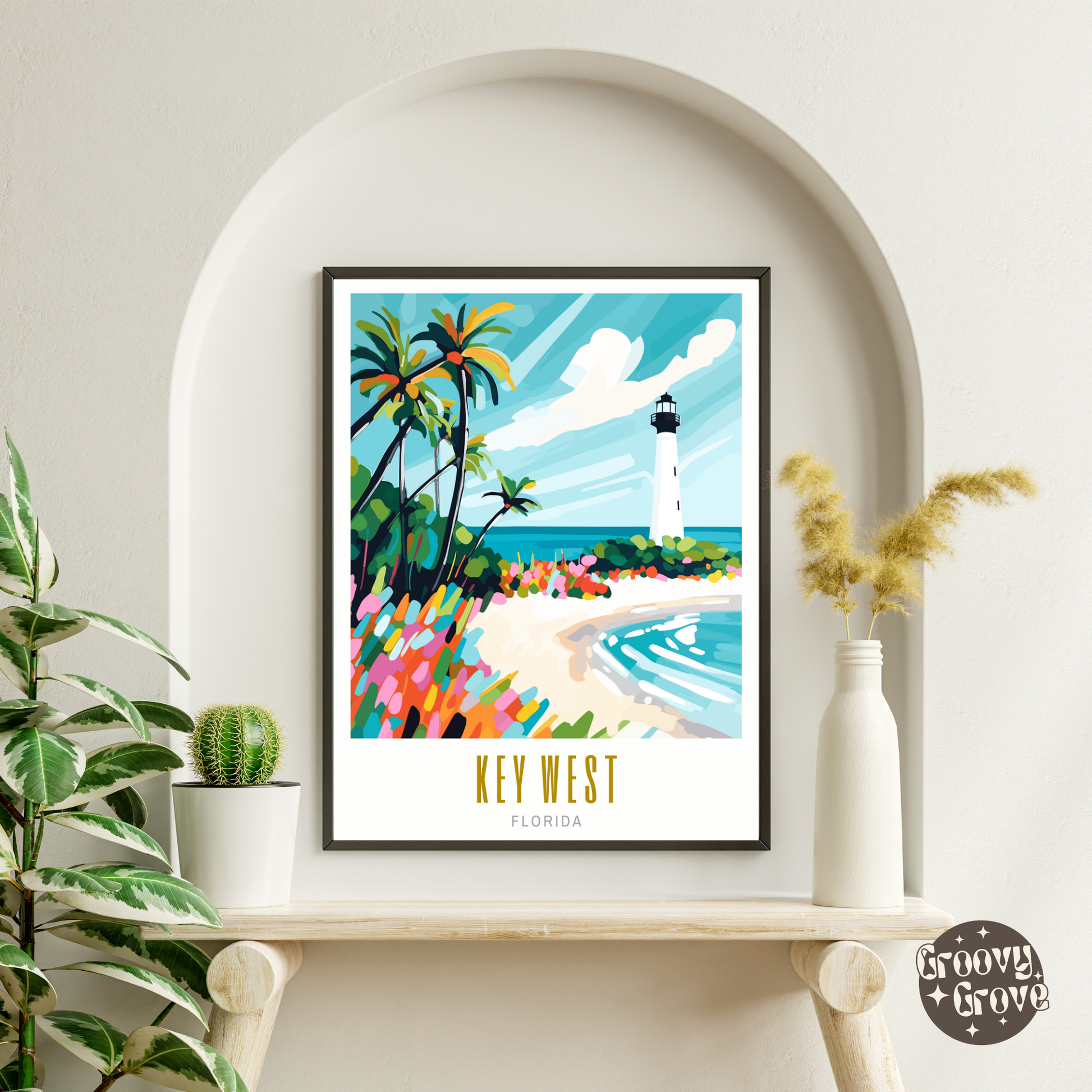 Key West Florida Poster - GroovyGrove