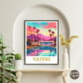 Palm Springs California Poster - GroovyGrove