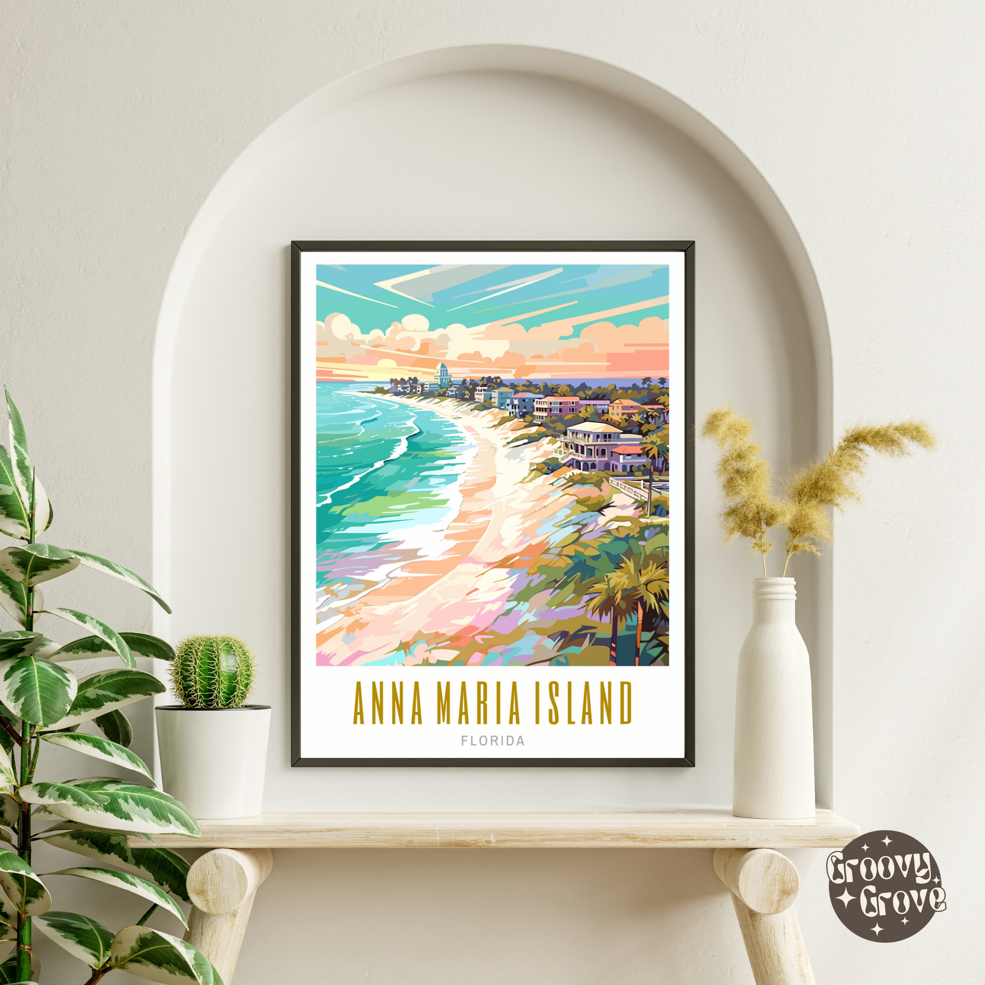 Anna Maria Island Florida Poster - GroovyGrove