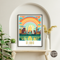 St. Louis Missouri Poster - GroovyGrove