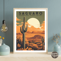 Saguaro National Park Vintage Poster - GroovyGrove