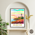 San Juan Island Washington Poster - GroovyGrove