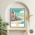 Miami Florida Poster - GroovyGrove