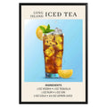 Long Island Iced Tea Vintage Cocktail Poster - GroovyGrove