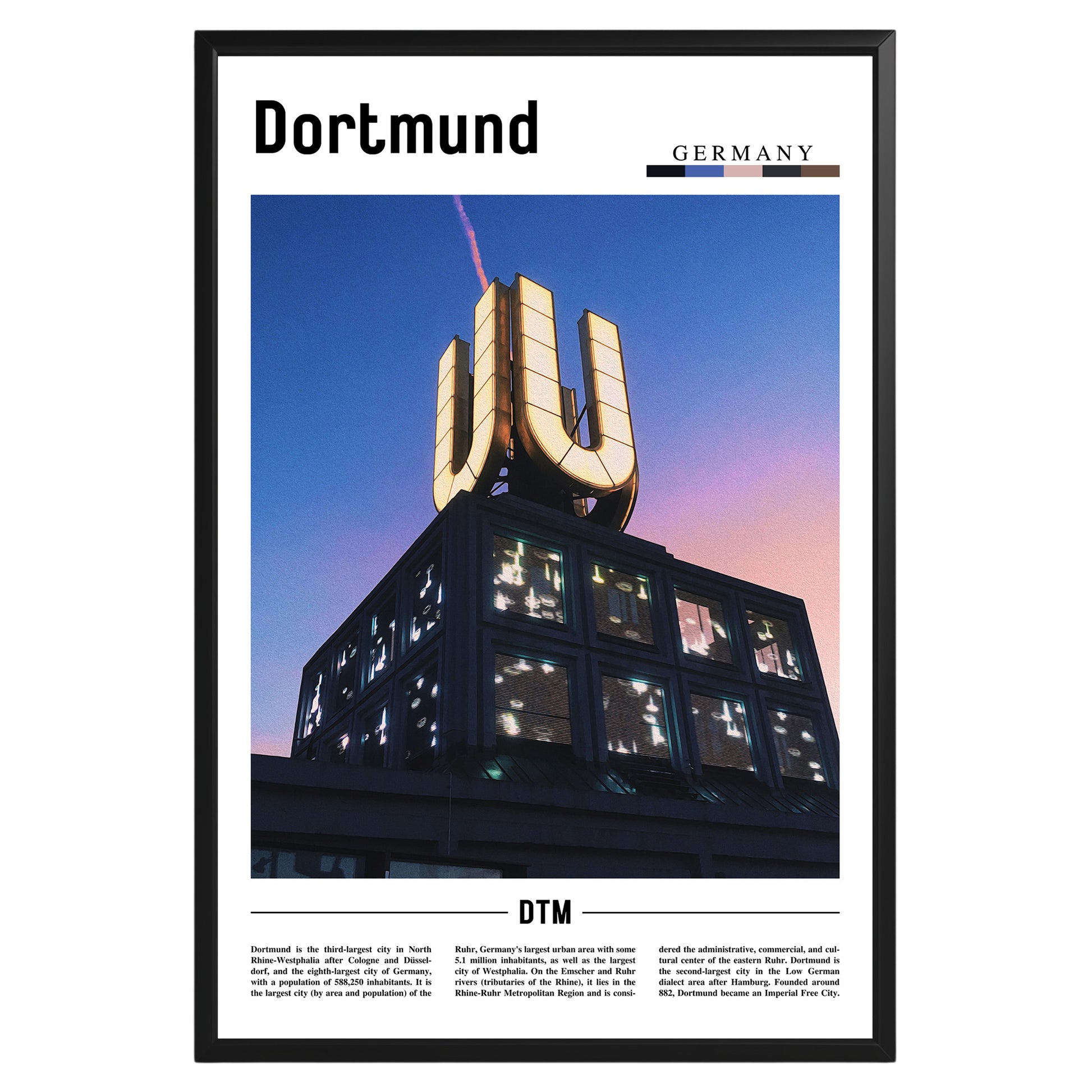 Dortmund Germany Photographic Poster