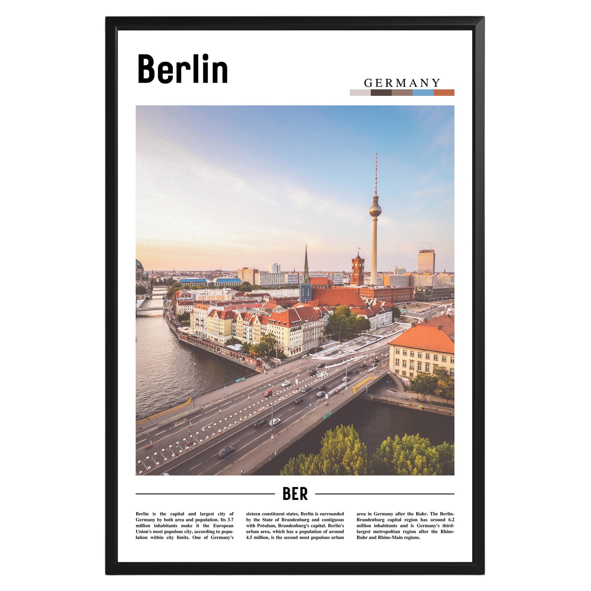 Berlin Germany Photographic Poster