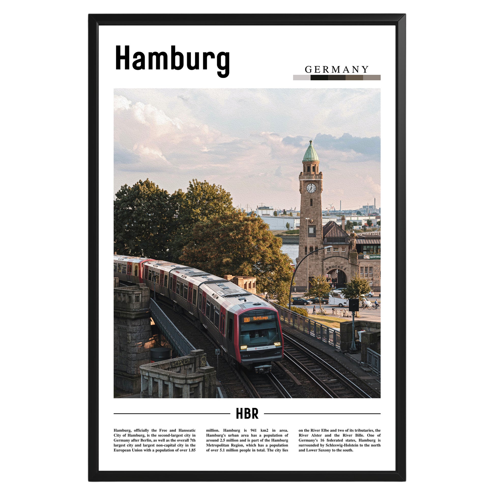 Hamburg Germany Photographic Poster