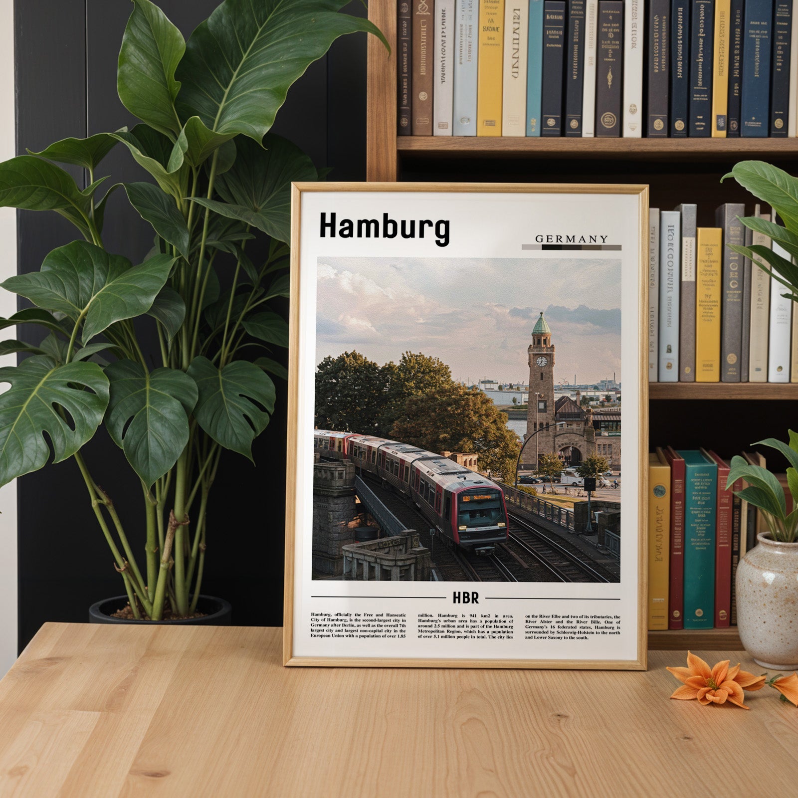 Hamburg Germany Photographic Poster