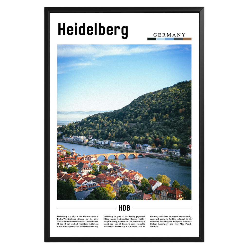 Heidelberg Germany Photographic Poster