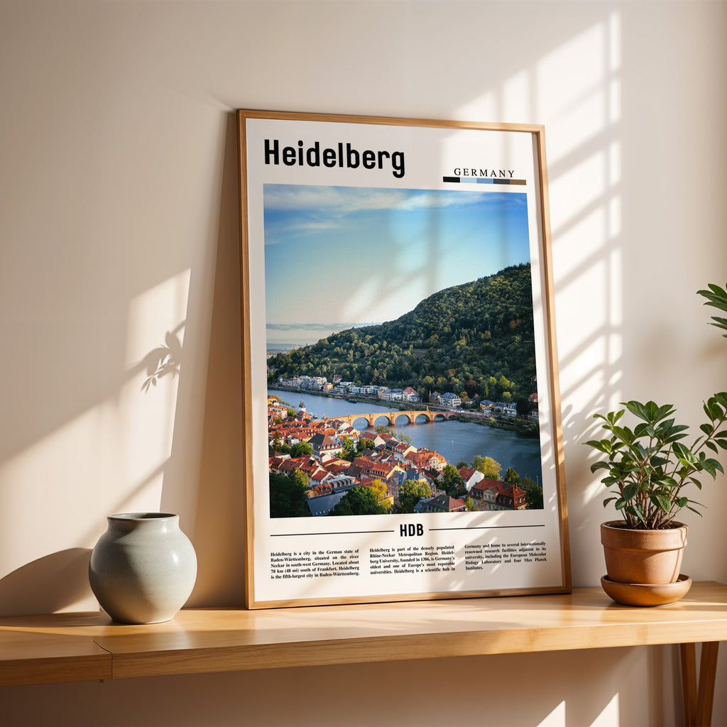 Heidelberg Germany Photographic Poster