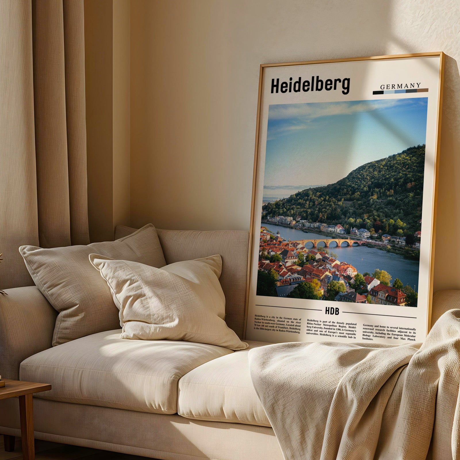 Heidelberg Germany Photographic Poster