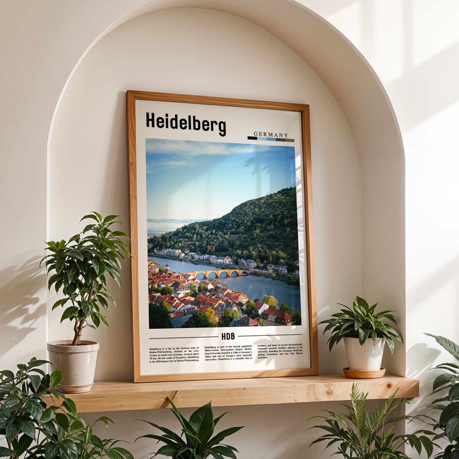 Heidelberg Germany Photographic Poster