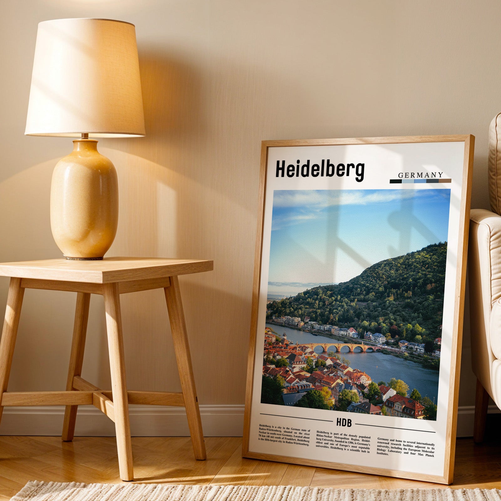Heidelberg Germany Photographic Poster