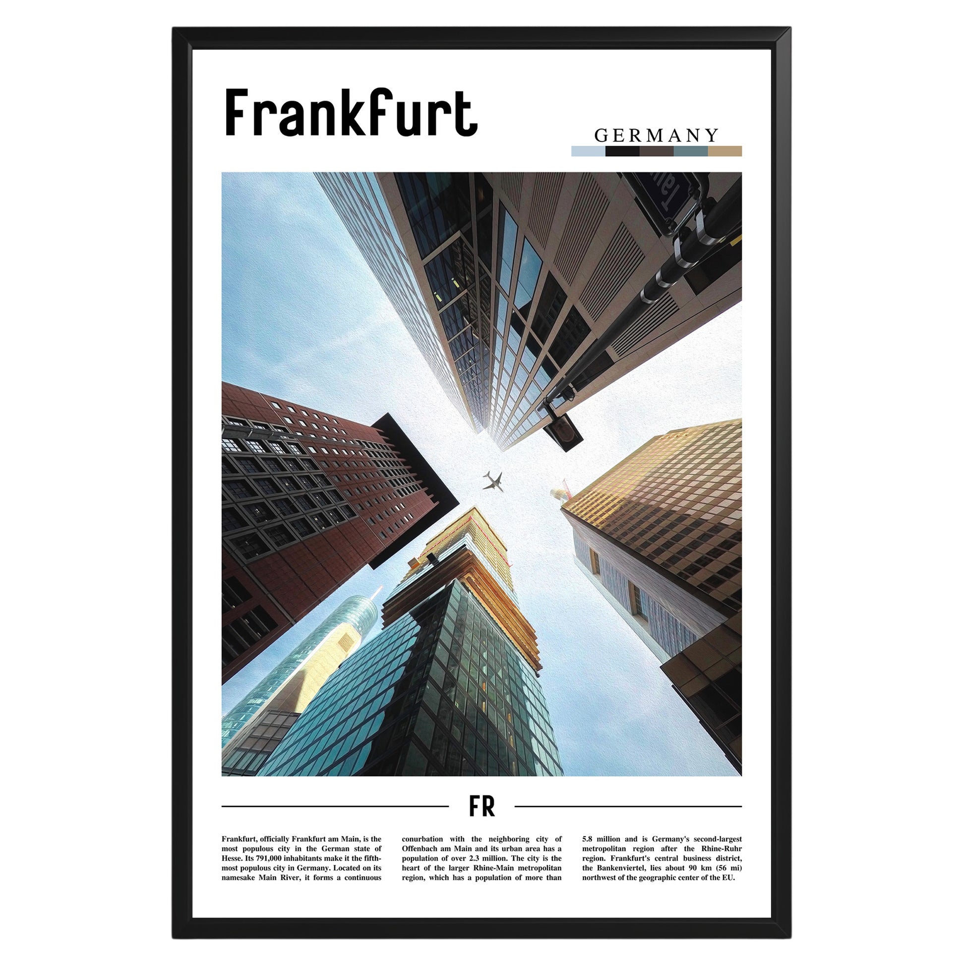 Frankfurt Germany Photographic Poster
