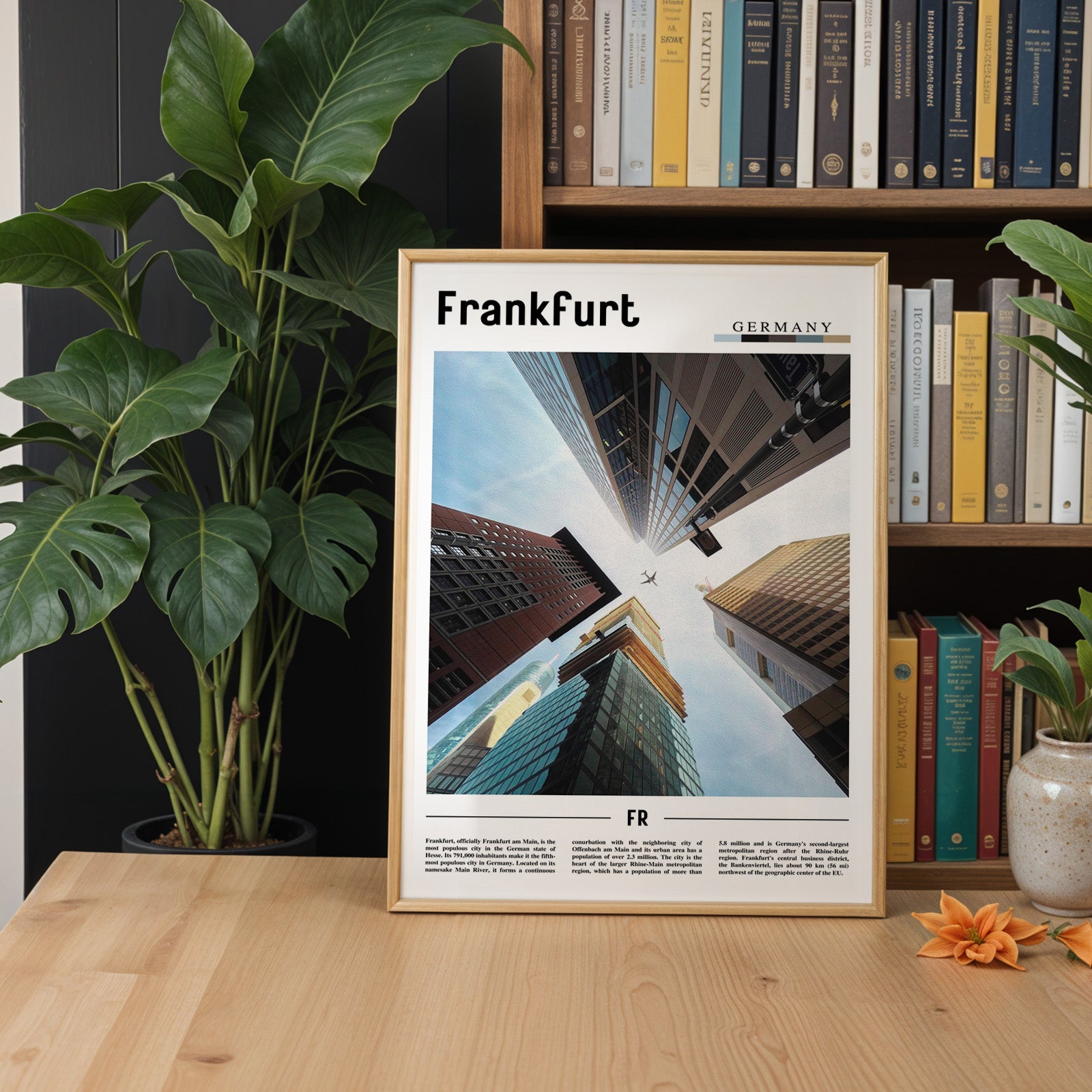 Frankfurt Germany Photographic Poster