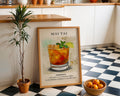 Mai Tai Vintage Cocktail Poster - GroovyGrove