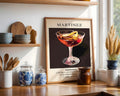 Martinez Vintage Cocktail Poster - GroovyGrove